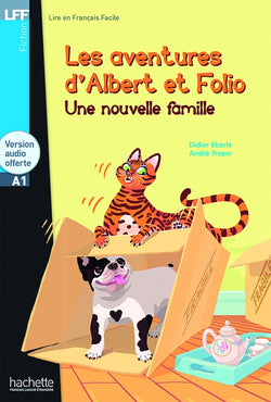 Albert et Folio : Une nouvelle famille - LFF A1 - 9782011559609 - front cover