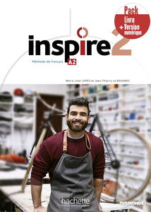 Inspire 2 - Pack Livre + Version numérique - 9782017141853 - front cover