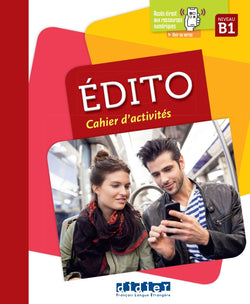 Edito B1 - édition 2018 - Cahier + didierfle.app - 9782278111480 - Front cover