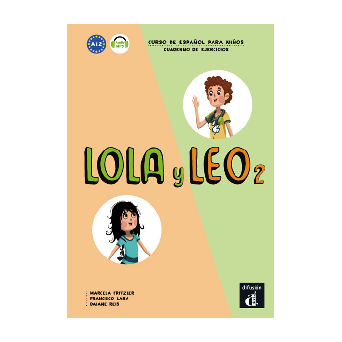 Lola y Leo 2 - Cuaderno de ejercicios + audio MP3- 9788416347728 - Front cover