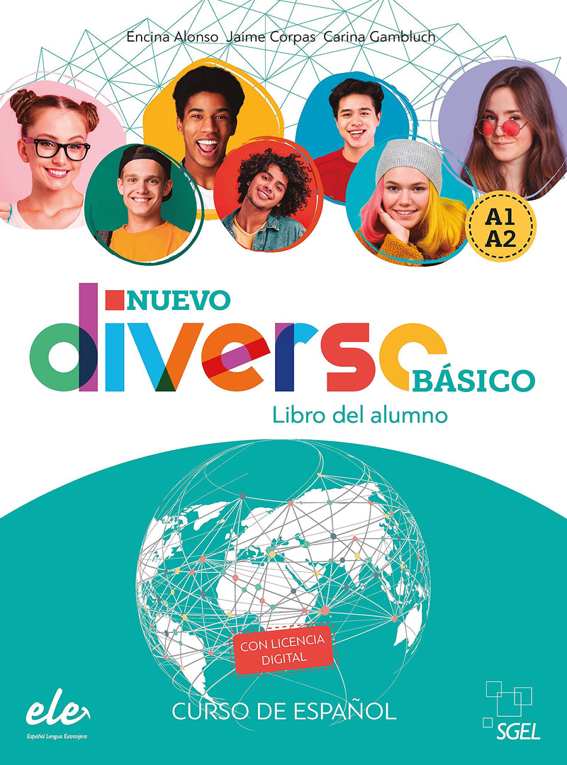 9788417730284 - Nuevo Diverso Básico A1/A2- Libro del alumno - front cover