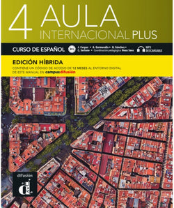 Aula internacional Plus 4 - Edición híbrida - Libro del alumno + audio MP3 - 9788419236098 - front cover