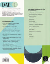 Dai! 1 -  Un corso d’italiano per stranieri - A1 - 9788419273314 - back cover
