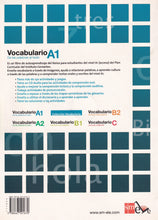 Vocabulario A1. De las palabras al texto + audio CD - 9788467521672 - Back Cover