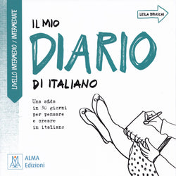 Il mio diario di italiano – livello intermedio - 9788861826427 - front cover