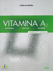 Vitamina A2 - Cuaderno de ejercicios + online audio + digital - 9788416782383 - Front cover