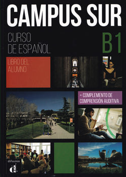 Campus Sur B1 - Edición híbrida - Libro del alumno - 9788419236371 - front cover