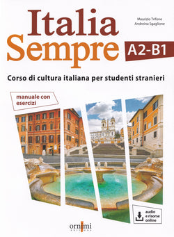 Italia Sempre (A2-B1) + AUDIO - 9786188492745 - front cover