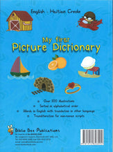 My First Picture Dictionary: English-Haitian Creole (Primary school age) - 9781912826094 - Back cover