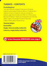 Lithuanian-English phrase book & dictionary - with audio - 9786094401237 - back cover