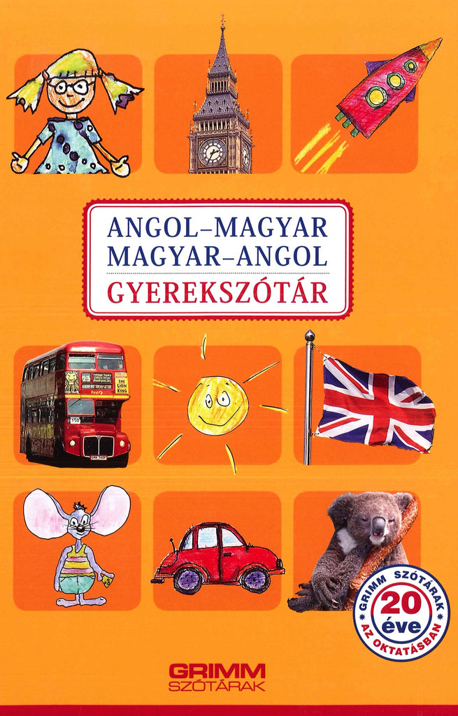Children's School EnglishHungarian & HungarianEnglish Dictionary