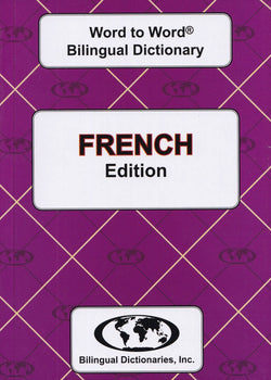 Exam Suitable : English-French & French-English Word-to-Word Dictionary - 9780933146365 - front cover