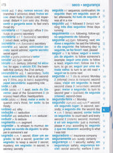 School English-Portuguese & Portuguese-English Dictionary 9789720016416 - sample page 2