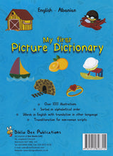 My First Picture Dictionary: English-Albanian (Primary school age children) - 9781912826315 - back cover