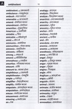 Exam Suitable : English-Hindi & Hindi-English Word-to-Word Dictionary - 9780933146310 - sample page 1