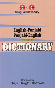 Exam Suitable : English-Punjabi & Punjabi-English One-to-One Dictionary - 9781908357922 - front cover
