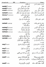 Yarzi English-Pashto-Dari School & Student Dictionary - 9780956144935 - sample page 3