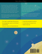 The Little Prince: German/English Bilingual Reader with free Audio Download - Der kleine Prinz 9781999706135 - back cover