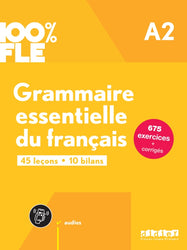 100% FLE - Grammaire essentielle du français A2 - livre + didierfle.app