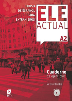 ELE Actual A2 - Exercise Book - Cuaderno de ejercicios + 1 audio CD - 9788413180397 - front cover