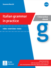 Italian grammar in practice. Book and interactive ebook - 9788861827530 - front cover