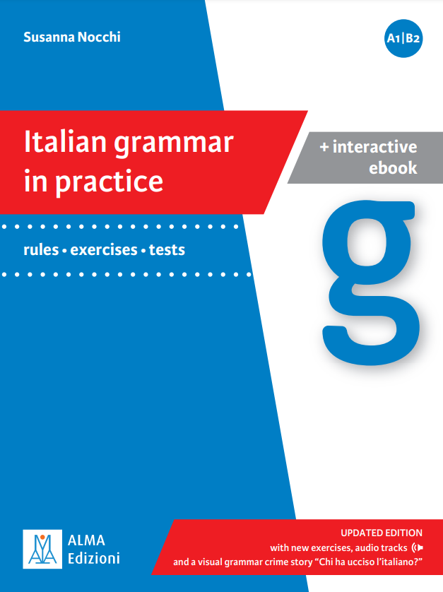 Italian grammar in practice - book + interactive ebook - A1 & B2 - 9788861827530 - front cover