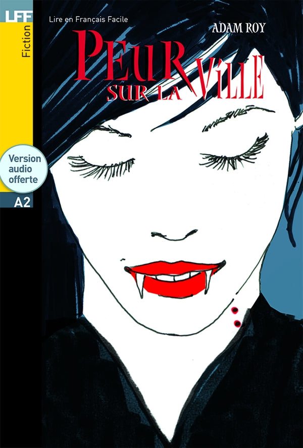 Peur sur la ville - LFF A2 + online audio - 9782011554574 - Front cover