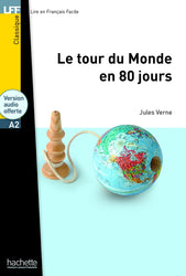 Le Tour du monde en 80 jours + online audio - LFF A2