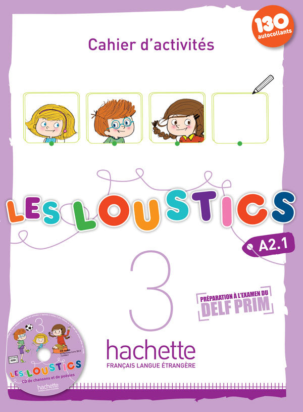 Les Loustics 3: Cahier d'activités - 9782011559166 - front cover