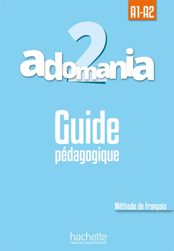 Adomania 2: Guide pédagogique - 9782014015270 - front cover
