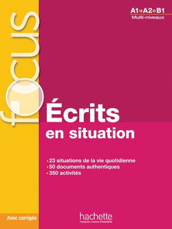 Focus - Écrits en situation - 9782014016147 - front cover