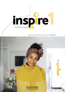 Inspire 1 : Livre de l'élève + audio/vidéo + Parcours digital (A1) - 9782015135755 - front cover