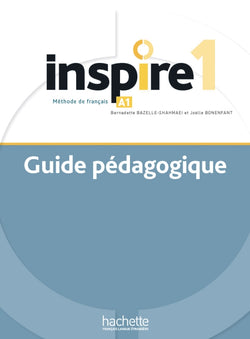 Inspire 1 : Guide pédagogique + audio (tests) téléchargeable (A1) - 9782015135779 - front cover
