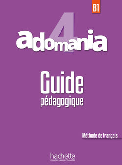 Adomania 4 Guide Pédagogique - 9782016252734 - front cover