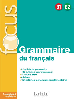 Focus - Grammaire du français B1-B2 - 9782016286524 - front cover
