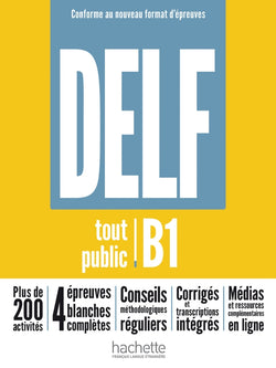 DELF tout public - Nouveau format d'épreuve (B1) - 9782016286593 - front cover