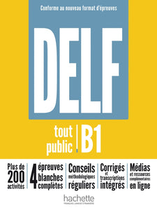 DELF tout public - Nouveau format d'épreuve (B1) - 9782016286593 - front cover