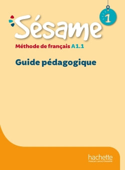 Sésame 1 · Guide pédagogique - 9782017112785 - front cover