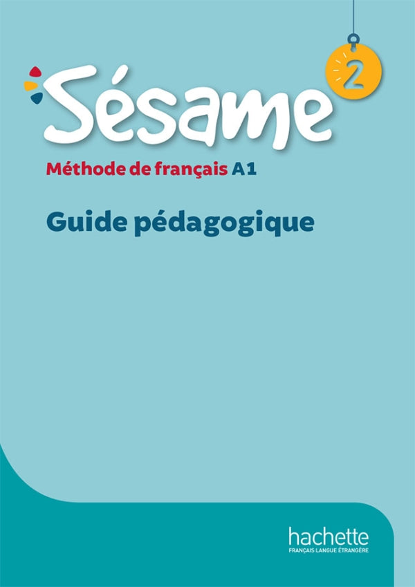 Sésame 2 Guide pédagogique - 9782017112815 - front cover