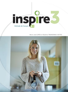 Inspire 3 : Livre de l'eleve + audio/video + Parcours digital. B1 - 9782017133452 - front cover