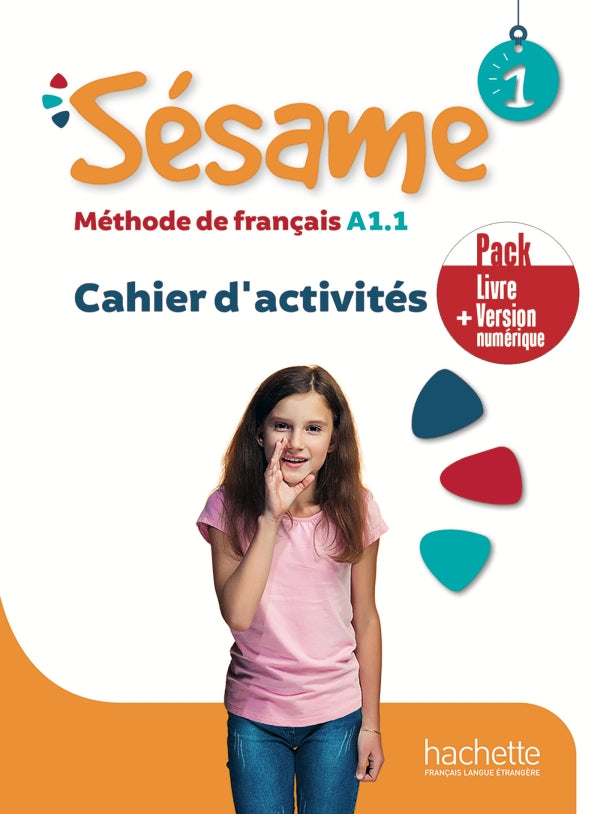 Sésame 1 · Pack Cahier d'activités + Version numérique - 9782017139461 - front cover 