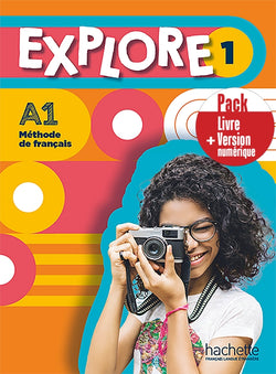 Explore 1 - Pack Livre de l'élève + Version numérique (A1) - 9782017139492 - front cover