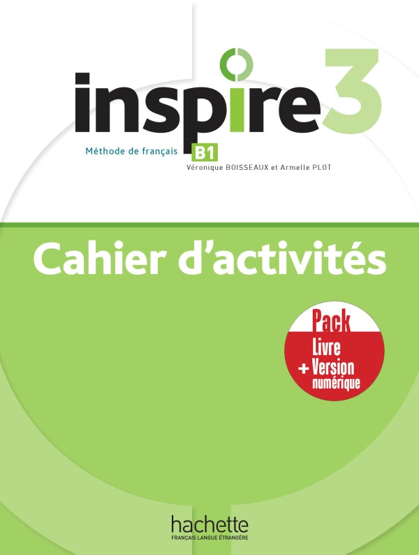 Inspire 3- Pack Cahier d'activités + Version numérique - 9782017152897 - front cover