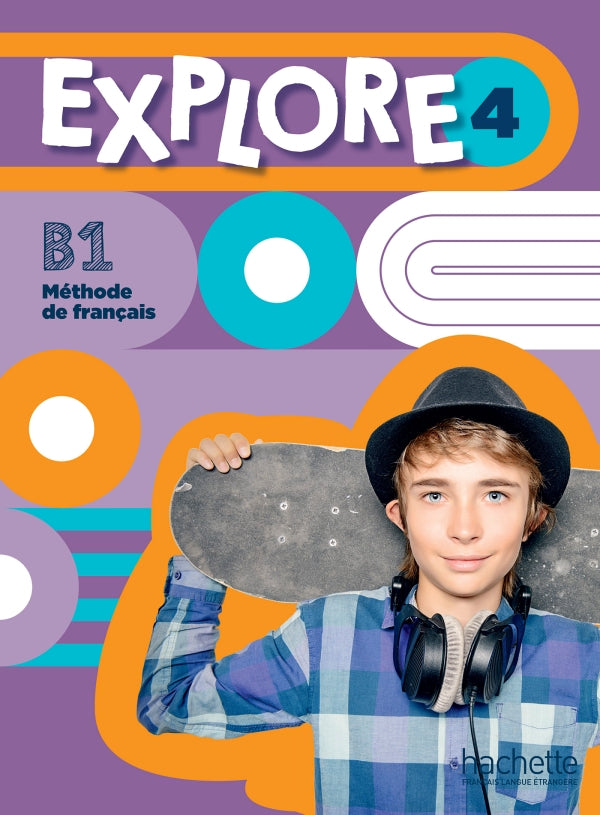 Explore 4 - Livre de l'élève (B1) - 9782017159315 - front cover