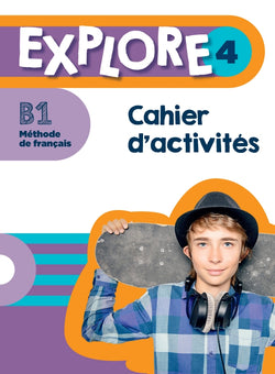 Explore 4 - Cahier d'activités (B1) -  9782017159322 - front cover