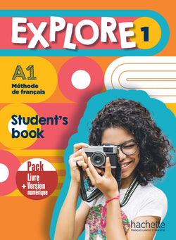 Explore 1 - Pack Student's book + Version numérique - 9782017184973 - front cover