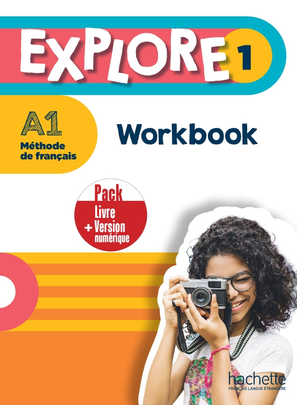 Explore 1 - Pack Workbook + Version numérique (A1) - 9782017184980 - front cover
