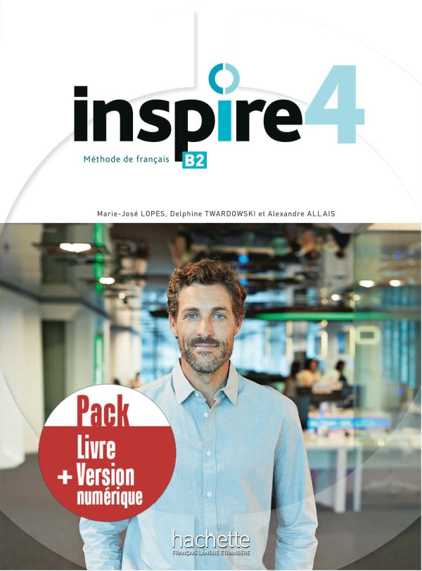 Inspire 4 - Pack Livre de l'élève + version numérique - 9782017230472 - front cover