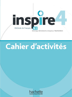 Inspire 4 - Cahier d'activités + online audio. B2 - 9782017230489 - front cover