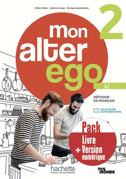 Mon Alter Ego 2 - Pack Livre de l'élève + version numérique - 9782017230632 - Front cover